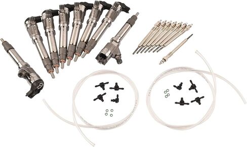 97780144 استبدال مجموعة حاقن وقود الديزل لـ GMC/Chevy Express Savana Sierra Silverado 2500 3500 6.6L 2004-2005 97303657 0986435504 in Kuwait