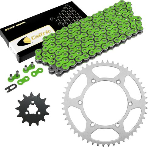 Caltric Drive Chain and Sprockets Kit Compatible with Kawasaki KX125 1996-1997 Kawasaki KX 125 in Saudi Arabia