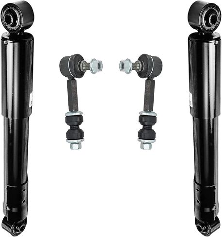 Detroit Axle - مجموعة امتصاص الصدمات الخلفية لعام 2006-2018 Toyota Rav4 ، 2007 2008 2008 2010 2011 2012 2013 2014 2015 2017 ، 2 stupsorbers 2 sway bar end end endlic. in Saudi Arabia