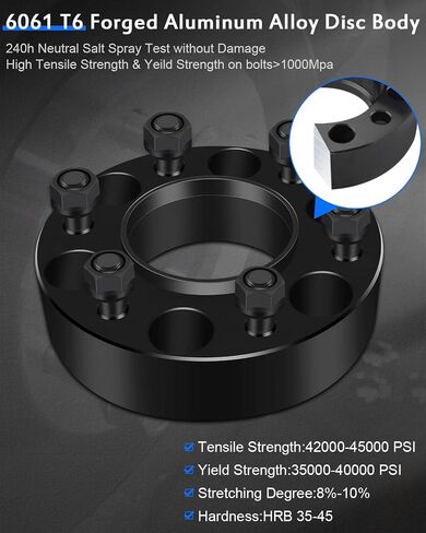 ECCPP 2" inch 6 Lug Hubcentric Wheel Spacers 6x135mm to 6x135mm fits for Ford Expedition for Ford for F-150 for Lincoln Navigator for Lincoln Mark LT-2PCS in Saudi Arabia