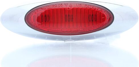 Optronics 00212705P 4" Sealed LED Marker/Clearance Light Kit, Red in Saudi Arabia