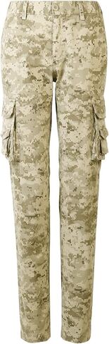 سروال البضائع النسائي للسيدات - سراويل قتالية مامو للقطن مع سراويل قتالية مع جيوب غير رسمية في الهواء الطلق in Kuwait