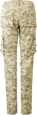 سروال البضائع النسائي للسيدات - سراويل قتالية مامو للقطن مع سراويل قتالية مع جيوب غير رسمية في الهواء الطلق in Kuwait