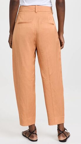 Vince Women's Pleat Front Tapered Pants in Saudi Arabia