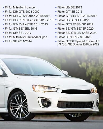 Roof Fastener Molding Clips Fit for Mitsubishi Lancer DE GTS Ralliart GT SE SEL, Fit for Mitsubishi Outlander Sport SE LE GT SEL SP BE S, Replace 7403A143 7403A289, 10PCS in Saudi Arabia