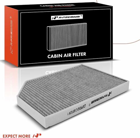 A-Premium Cabin Cabin Filter مع الكربون المنشط المتوافق مع Porsche Panamera 2017-2021 2.9L 4.0L ، Panamera 2019-2020 3.0L ، Panamera 2022-2023 2.9L 4.0L ، Taycan 2020-2023 ، استبدل# 971819429 in Saudi Arabia