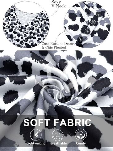 قمم المرأة الصيفية غير الرسمية v القمصان العنق العصرية in Kuwait