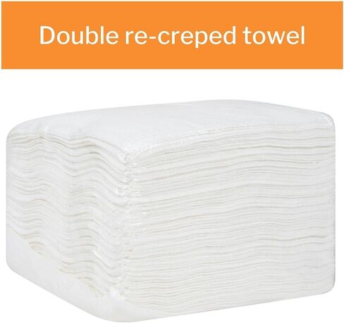 McKesson Disposable Washcloths, Soft, Absorbent and Strong, 10 in x 13 in, 70 Count, 1 Pack in Saudi Arabia