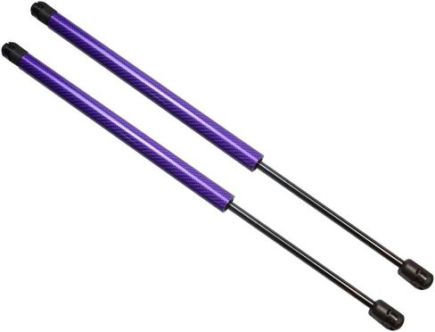 TSUBASA Lift Supports for Mazda RX8 SE3P 2002-2012 Front Bonnet Hood Modify Carbon Fiber Gas Charged Shock Dampers Spring Struts Bar (2 PCS) (Normal Black) in Saudi Arabia