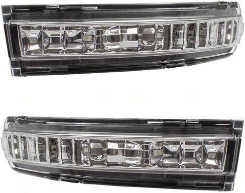مجموعة Brock Set Mirror Lens Lens Left + الجانب الأيمن متوافق مع 07-13 Altima 26443ZX50A 26442ZX50C in Saudi Arabia