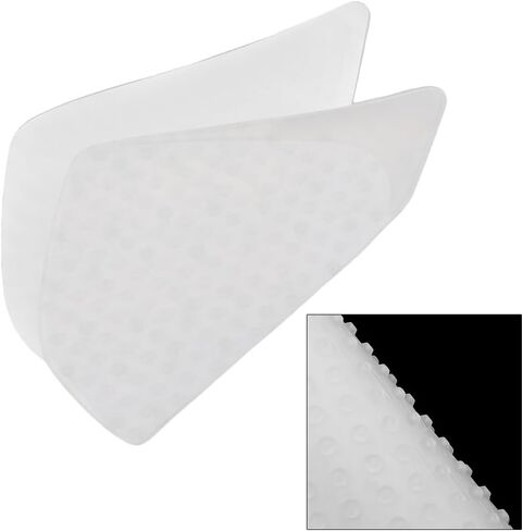 Motorcycle Tank Side Traction Pad, Anti Slip sticker, Gas Tank Pad for HONDA CBR1000RR 2004-2007, White in Saudi Arabia