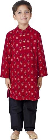 Chandrakala Kids Kurta Bottom Set for Boys (KK118-P) in Saudi Arabia