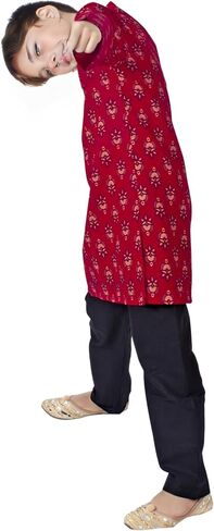 Chandrakala Kids Kurta Bottom Set for Boys (KK118-P) in Saudi Arabia