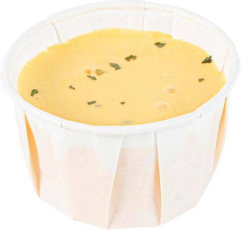 Restaurantware-Sustain 2 Ounce Portion Cups, 100 Disposable Condiment Cups - Compostable, Versatile, Kraft Paper Sample Food Cups, Stylish, For Serving Dips, Jams, Sauces, Nuts, And More in Saudi Arabia