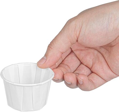 Restaurantware-Sustain 2 Ounce Portion Cups, 100 Disposable Condiment Cups - Compostable, Versatile, Kraft Paper Sample Food Cups, Stylish, For Serving Dips, Jams, Sauces, Nuts, And More in Saudi Arabia