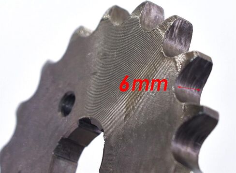 Motorcycle 420-19T-20mm Front Sprocket Fits for 50cc 70cc 90cc 110cc 125cc 140cc 160cc Dirt Pit Bike Mini Bike ATV Quad Wheeler Moped in Kuwait