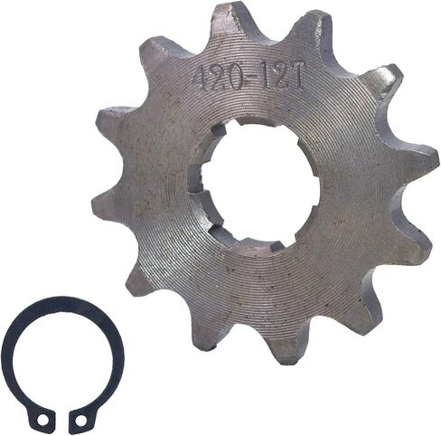 Motorcycle 420-19T-20mm Front Sprocket Fits for 50cc 70cc 90cc 110cc 125cc 140cc 160cc Dirt Pit Bike Mini Bike ATV Quad Wheeler Moped in Kuwait