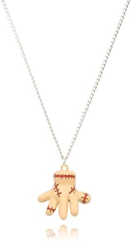 Songchangjewelry addams سبيكة قلادة قلادة merch - BFF أفضل صديق الصداقة الأزواج مطابقة القلادة - هالوين cosplay ملحقات النساء الرجال الرجال المجوهرات هدية in Kuwait