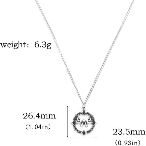 Songchangjewelry addams سبيكة قلادة قلادة merch - BFF أفضل صديق الصداقة الأزواج مطابقة القلادة - هالوين cosplay ملحقات النساء الرجال الرجال المجوهرات هدية in Kuwait