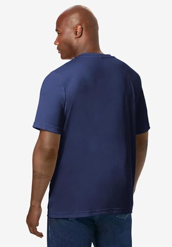 Kingsize Men's Big & Tall No Flow Crewneck Tee in Kuwait