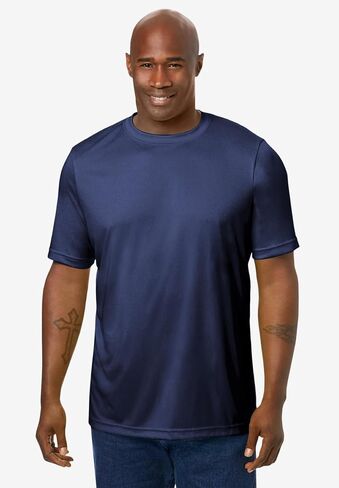 Kingsize Men's Big & Tall No Flow Crewneck Tee in Kuwait