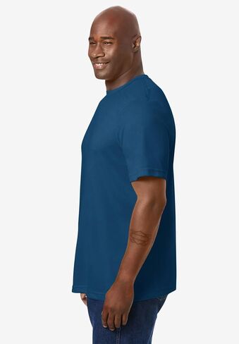 Kingsize Men's Big & Tall No Flow Crewneck Tee in Kuwait