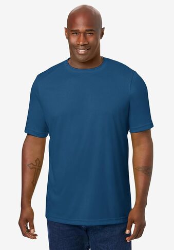 Kingsize Men's Big & Tall No Flow Crewneck Tee in Kuwait