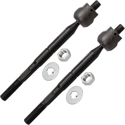 Detroit Axle-مجموعة Rods Inner Inner Inner لعام 2004-2007 Toyota Highlander 2007-2009 Lexus Rx350 2004-2006 Rx330 2 Inner Tie Rod End Links 2 Boots Replication in Saudi Arabia