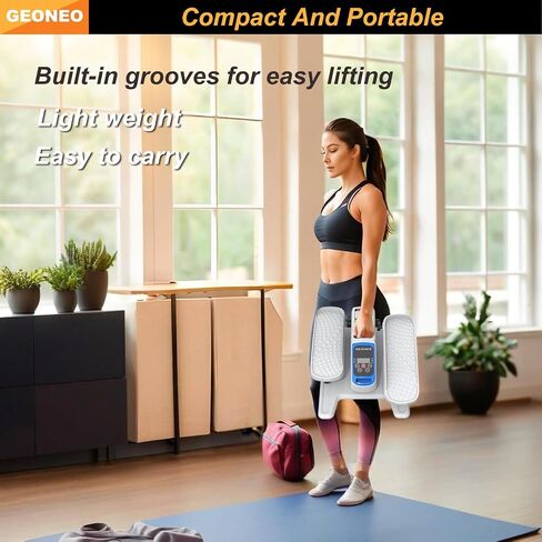 Under Desk Elliptical Machine, Electric Ellipse Leg Exerciser for Senior, Quiet and Compact Electric Seated Pedal Exerciser for Home with Display Monitor, Remote Control and 12 Adjustable Speeds in Saudi Arabia