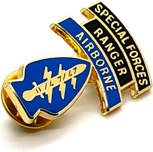 SPECIAL FORCES RANGER AIRBORNE Military Veteran US ARMY Hat Pin in Saudi Arabia