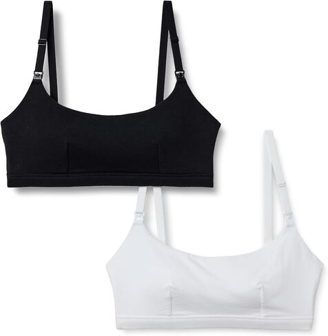 Amazon Essentials Women's Cotton Jersey Comfort Pra ، حزمة من 2 in Kuwait