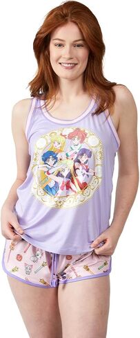 BioWorld Sailor Moon Sailor Sailor Sailor Women's Racer Tank & Dolphin Seats Set in Saudi Arabia
