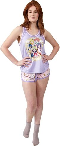 BioWorld Sailor Moon Sailor Sailor Sailor Women's Racer Tank & Dolphin Seats Set in Saudi Arabia