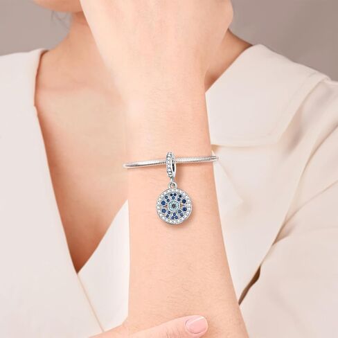 Dragonfly Charm 925 Sterling Silver Charm Fits Women's Charm Bracelet & Necklace Valentine's Day Mother's Day Jewelry Gifts for Women in Kuwait