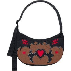 BAGGU Medium Nylon Crescent Bag in Kuwait