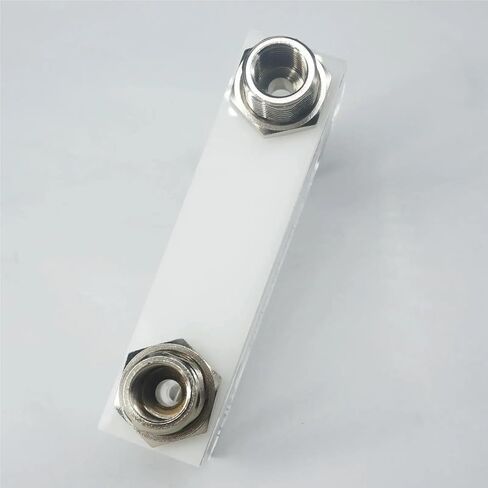 1PCS 2-20L/H LZM-6T Acrylic لوحة تدفق المياه المتراكتر مع صمام التحكم M18 MALE G 1/4 BSPT أنثى in Kuwait