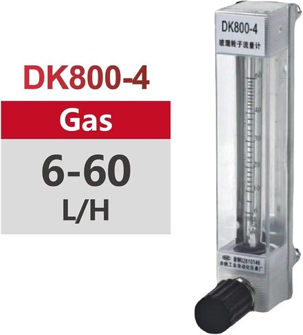 1Pcs DK800-4 Glass Rotameter Variable Area Flow Meter Air Oxygen Nitrogen Gas Flowmeter Industrial Precision Flow Meter Laboratory(0.5-5L-H) in Saudi Arabia