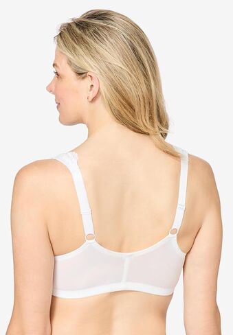 Comfort Choice Women's Plus Front Front Front Wireless Gel Bra Bra in Kuwait