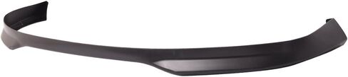 Front Bumper Lip Compatible with 1996-1998 Honda Civic, T-R Style Black PP by IKON MOTORSPORTS in Saudi Arabia