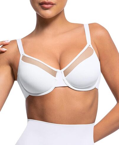Minimizer Bras for Women Full Coverage Unlined Underwire Bras Plus Size Lifting Bra for Heavy Breast in Kuwait