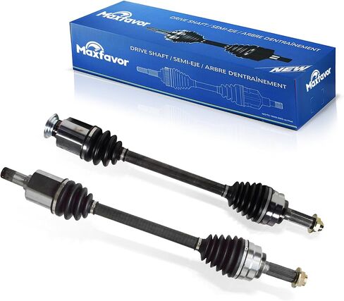 Maxfavor CV Axle Front fit for 2005 2006 2007 2008 2009 Mazda 3 CV Axle Shaft Assembly 2.0L Automatic Trans GS GX i Sedan Hatchback, CV Joints Front Driver Passenger Side in Saudi Arabia