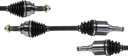 Maxfavor CV Axle Front fit for 2005 2006 2007 2008 2009 Mazda 3 CV Axle Shaft Assembly 2.0L Automatic Trans GS GX i Sedan Hatchback, CV Joints Front Driver Passenger Side in Saudi Arabia