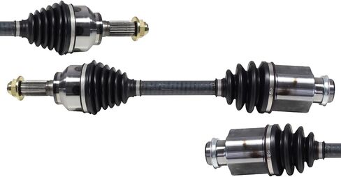 Maxfavor CV Axle Front fit for 2005 2006 2007 2008 2009 Mazda 3 CV Axle Shaft Assembly 2.0L Automatic Trans GS GX i Sedan Hatchback, CV Joints Front Driver Passenger Side in Saudi Arabia