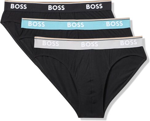 Boss Men's 3 عبوات Bold Logo موجزات صلبة in Kuwait
