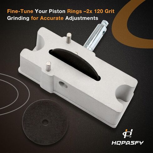 HQPASFY Manual Piston Ring Filer Grinder Tool 66785 with 120 Grit Grinding for Precision Ring Clearance Adjustment, Ideal for DIY Mechanics and Professional Use Replace# 66785 66786 in Saudi Arabia