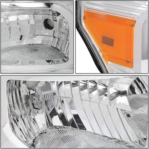 DNA Motoring OEM-HL-0030-R Chrome Amber Factory Style Side Maptenger Lampen in Saudi Arabia