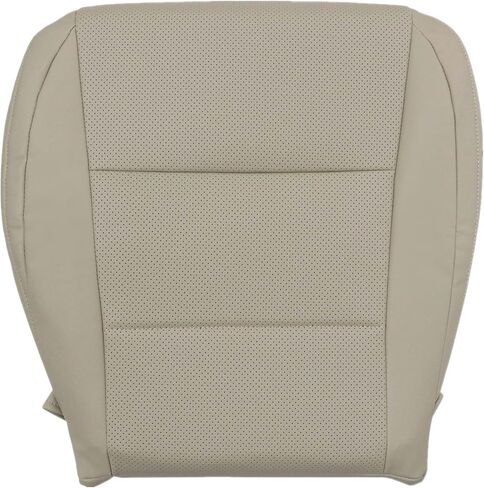 NLQR Front Driver Side Bottom, Perforated Replacement Seat Cover Black Compatible with Lexus ES300h ES350 Hybrid Gas 2013-2018 in Kuwait