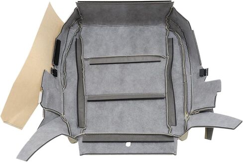 NLQR Front Driver Side Bottom, Perforated Replacement Seat Cover Black Compatible with Lexus ES300h ES350 Hybrid Gas 2013-2018 in Kuwait