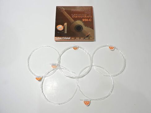 Sonatina Professional Vihuela Strings Model 940-T (Full Set of 5) Titanium Nylon (Titanio) in Saudi Arabia