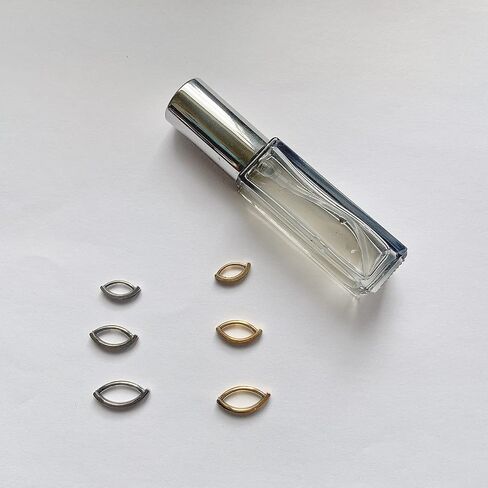 G23 Titanium & Stainless Steel Belly Button Rings 14G/16G Clicker Barbells Body Piercing Navel Jewelry in Kuwait